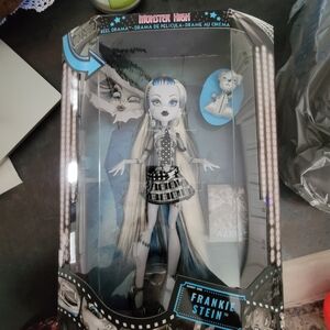 Monster High Frankie Stein Doll - Black, White, Silver